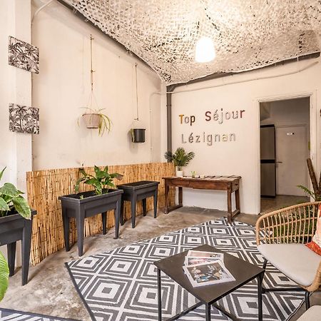 Cosy Green Clim Wifi Centre Ville 2 Pers Лезиньян-Корбьер Экстерьер фото