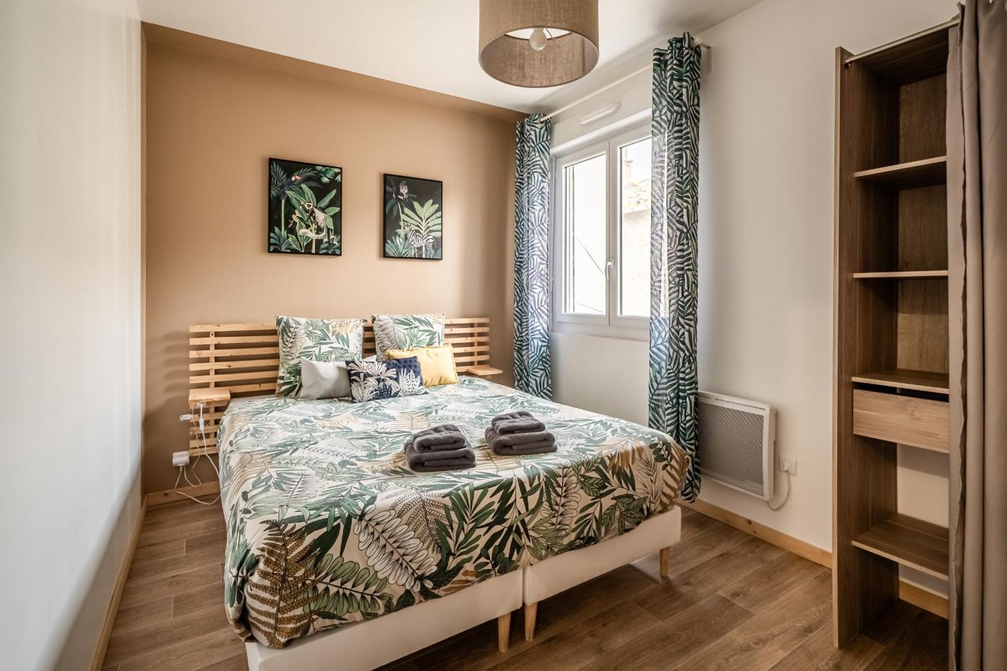 Cosy Green Clim Wifi Centre Ville 2 Pers Лезиньян-Корбьер Экстерьер фото