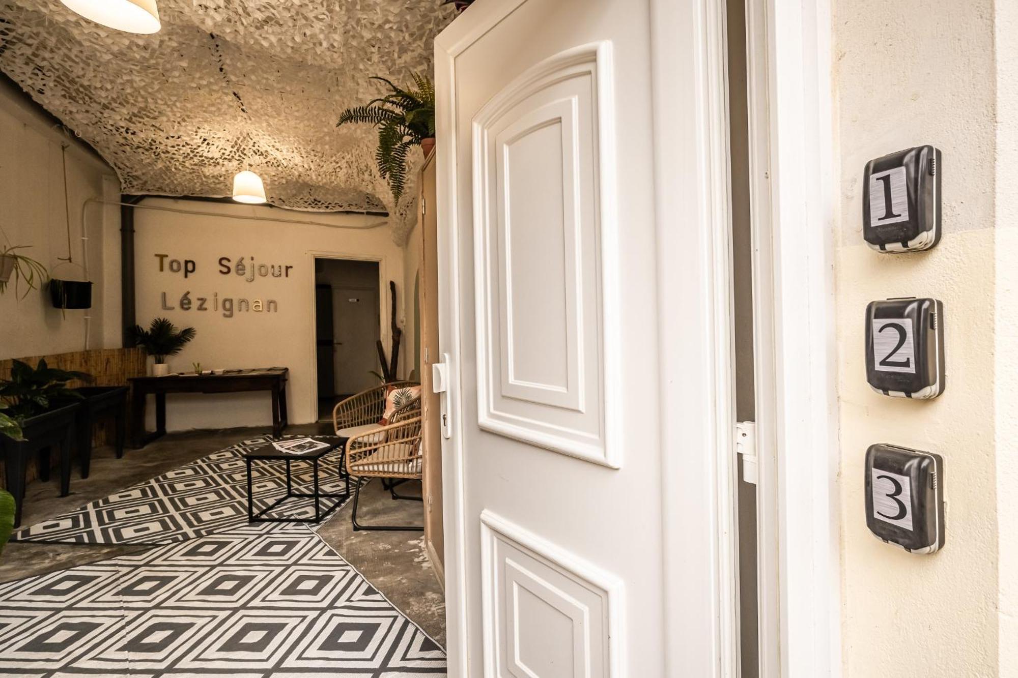 Cosy Green Clim Wifi Centre Ville 2 Pers Лезиньян-Корбьер Экстерьер фото